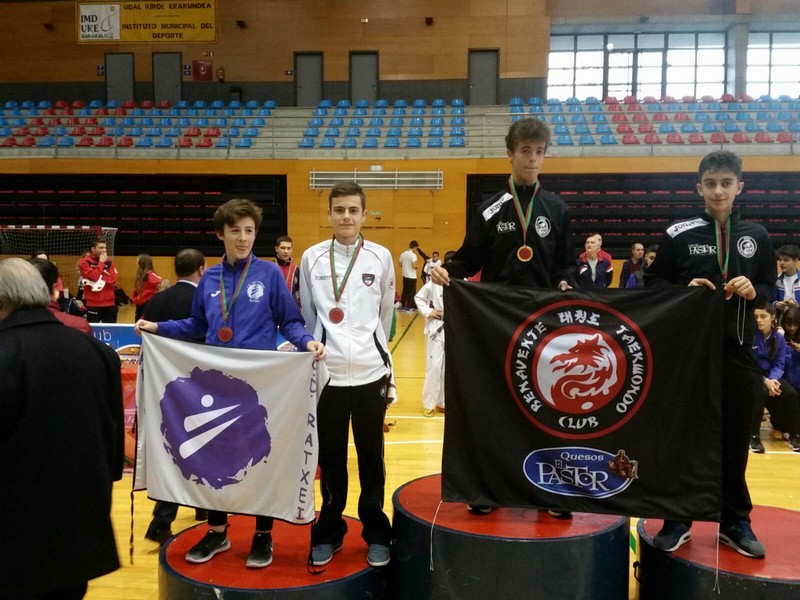 Media docena de metales para Navarra en el I Open de Baracaldo
